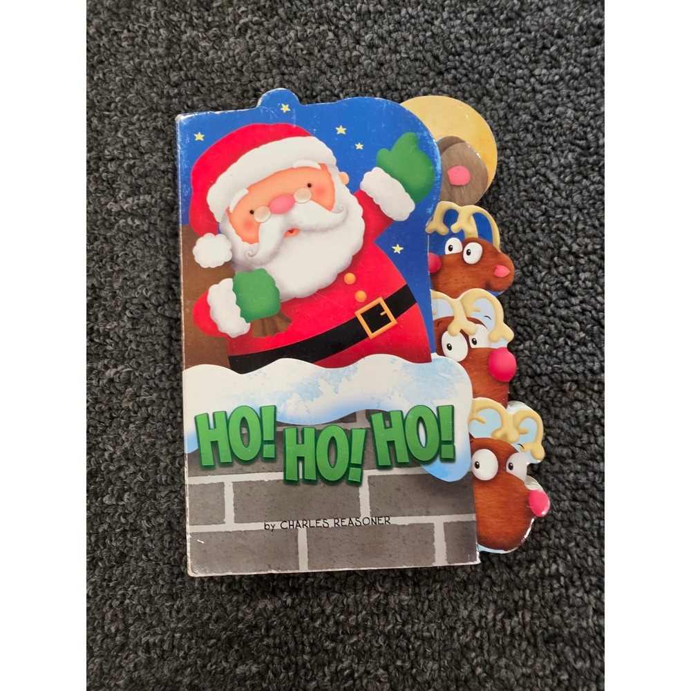 Ho! Ho! Ho! Charles Reasoner Christmas Board Book Picture Window Books 2013